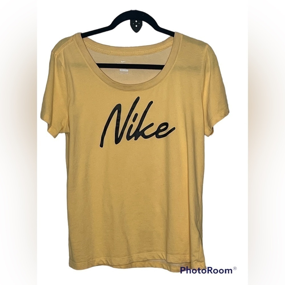 Nike Dri Fit Light Orange Top Sz Large